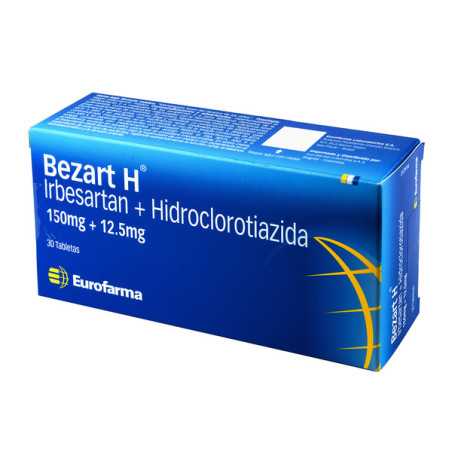 BEZART H 150/12.5 MG 30 TBS(P)28125