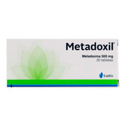 METADOXIL 500 MG 20 TABLETAS