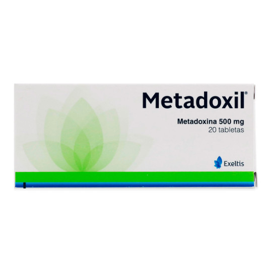 METADOXIL 500 MG 20 TABLETAS