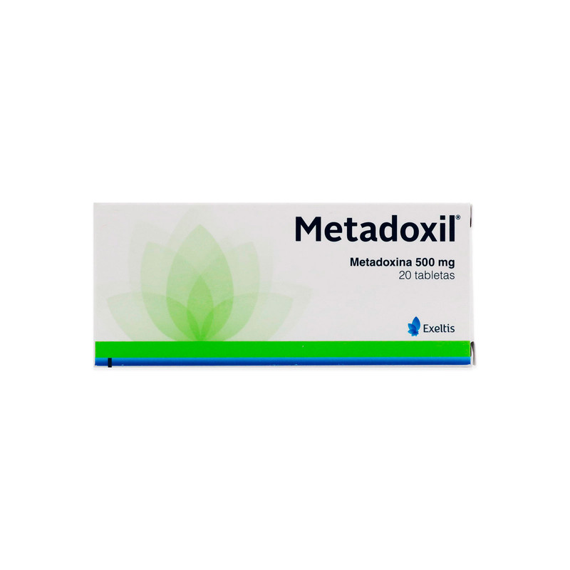 METADOXIL 500 MG 20 TABLETAS