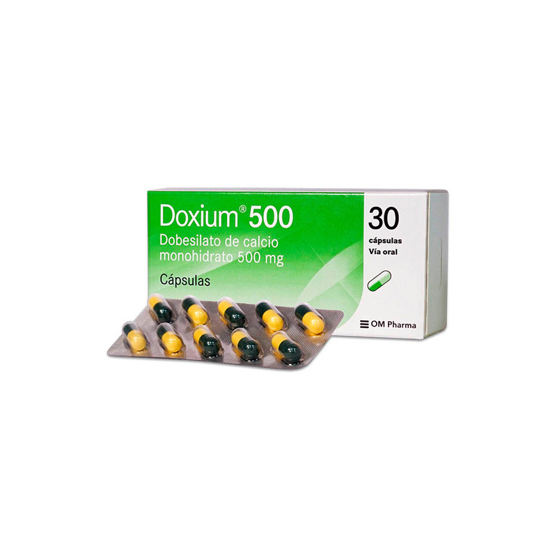 DOXIUM 500 MG 30 CAPSULAS