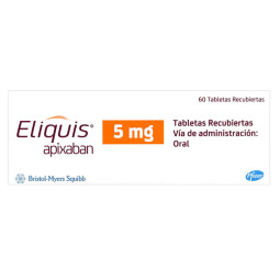ELIQUIS 5 MG 60 TBS (A)(M)208876(PAE)