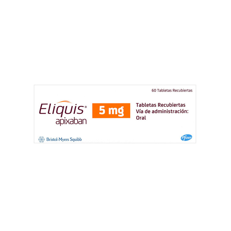 ELIQUIS 5 MG 60 TBS (A)(M)208876(PAE)