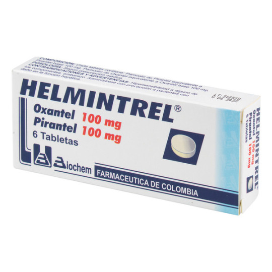 HELMINTREL 6 TABLETAS