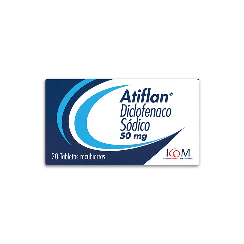 ( ) ATIFLAN 50 MG 20 TAB MQ                           