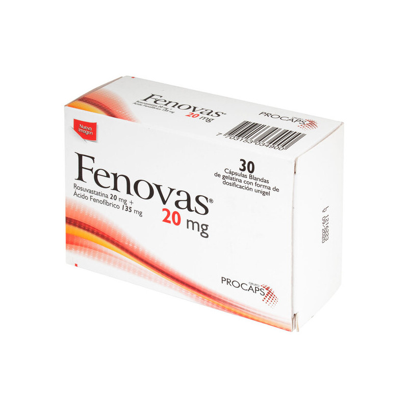 FENOVAS 20 MG 30 CAPS.BLANDAS (E)