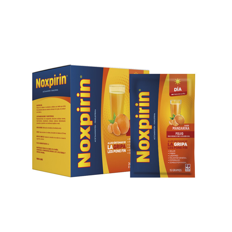 NOXPIRIN F JUGO DIA MANDARINA GRA.24 SBS