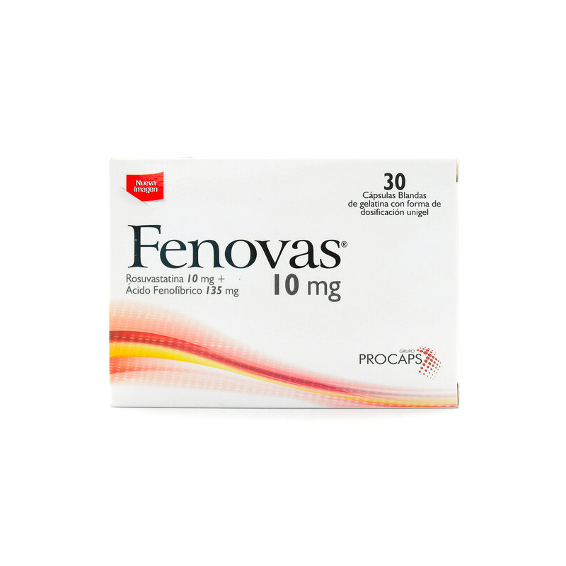 FENOVAS 10 MG 30 CAP BLANDAS(3% )(PAE)