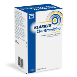 KLARICID 250 MG SUSP. 50 ML(3% )(A)(PAE)