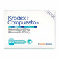 KRODEX F COMPUESTO 600 MG 20 CAPSULAS             