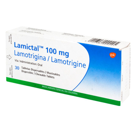 LAMICTAL DISP.100 MG 30 TBS(M)43800