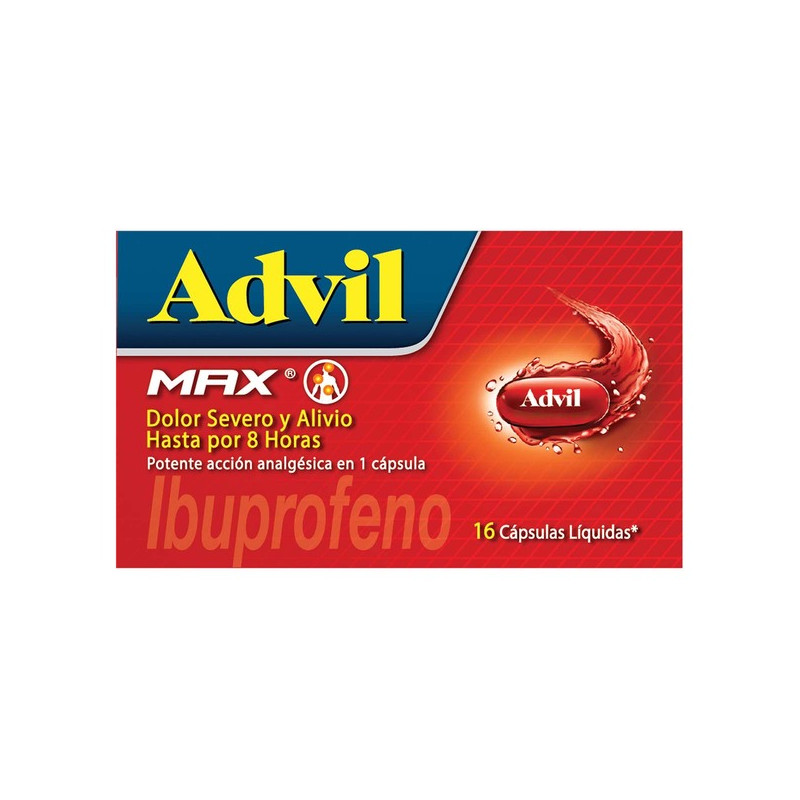 ADVIL MAX 16 CAPSULAS