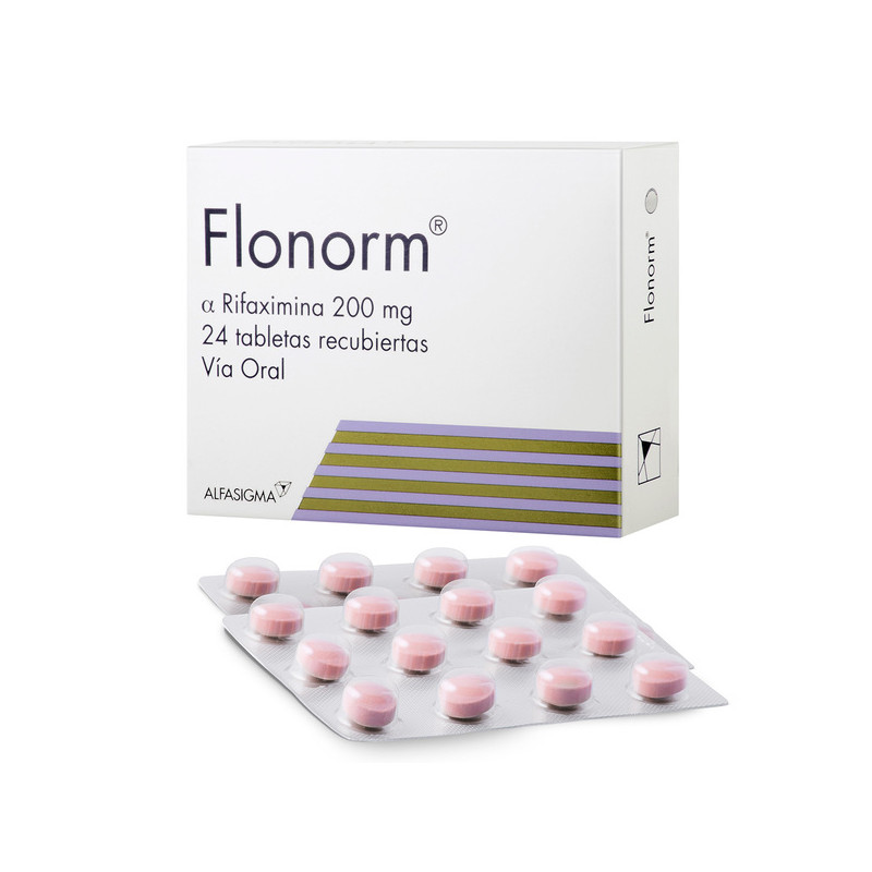 FLONORM 200 MG 24 TABLETAS