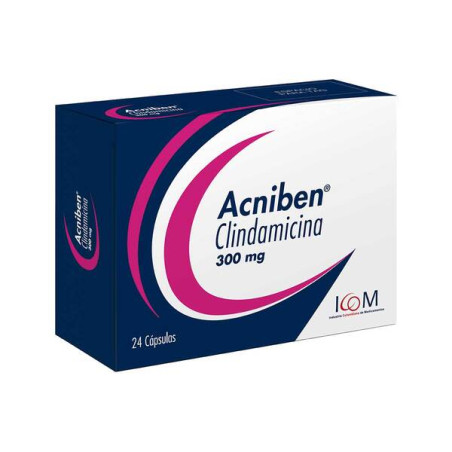 ( ) ACNIBEN 300 MG 24 CAPSULAS ICOM MQ
