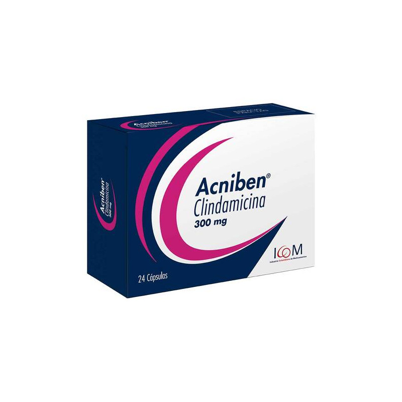 ( ) ACNIBEN 300 MG 24 CAPSULAS ICOM MQ