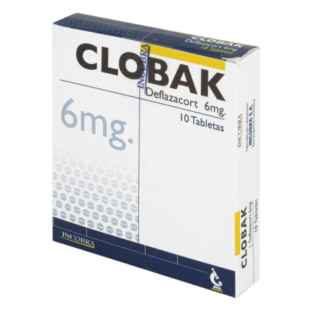 CLOBAK 6 MG 10 TABLETAS(M)7343