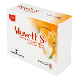 MUVETT S 200/120 MG 21 TBS (3% )(PAE)
