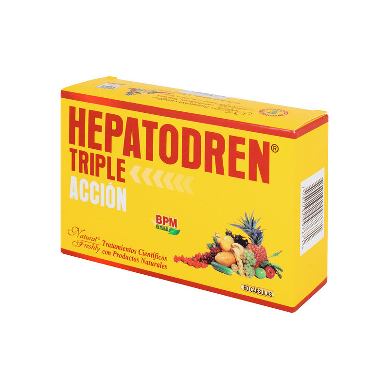 HEPATODREN TRIPLE ACCION 60 CAPSULAS NF