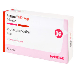 EUTIROX 150 MCG 50 TBS (3% )(PAE)
