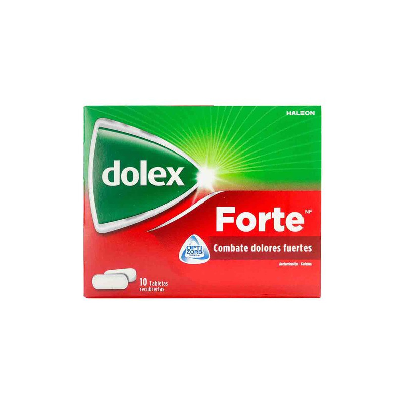 DOLEX FORTE 500 MG 10 TABLETAS
