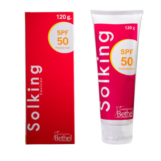 SOLKING EMULSION SPF50 120 GRAMOS