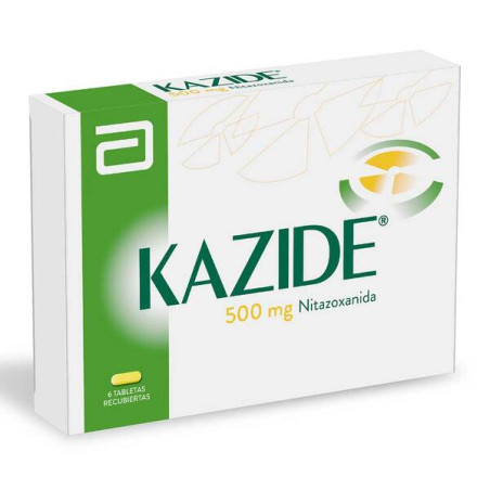 KAZIDE 500 MG 6 TABLETAS (3% )(PAE)