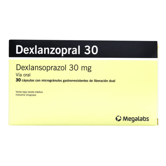 DEXLANZOPRAL 30 MG 30 CAPSULAS(3% )(PAE)