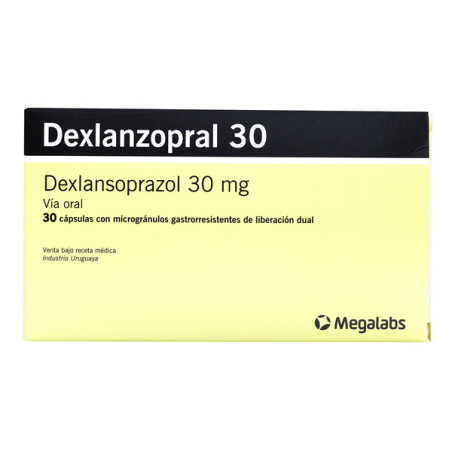 DEXLANZOPRAL 30 MG 30 CAPSULAS(3% )(PAE)