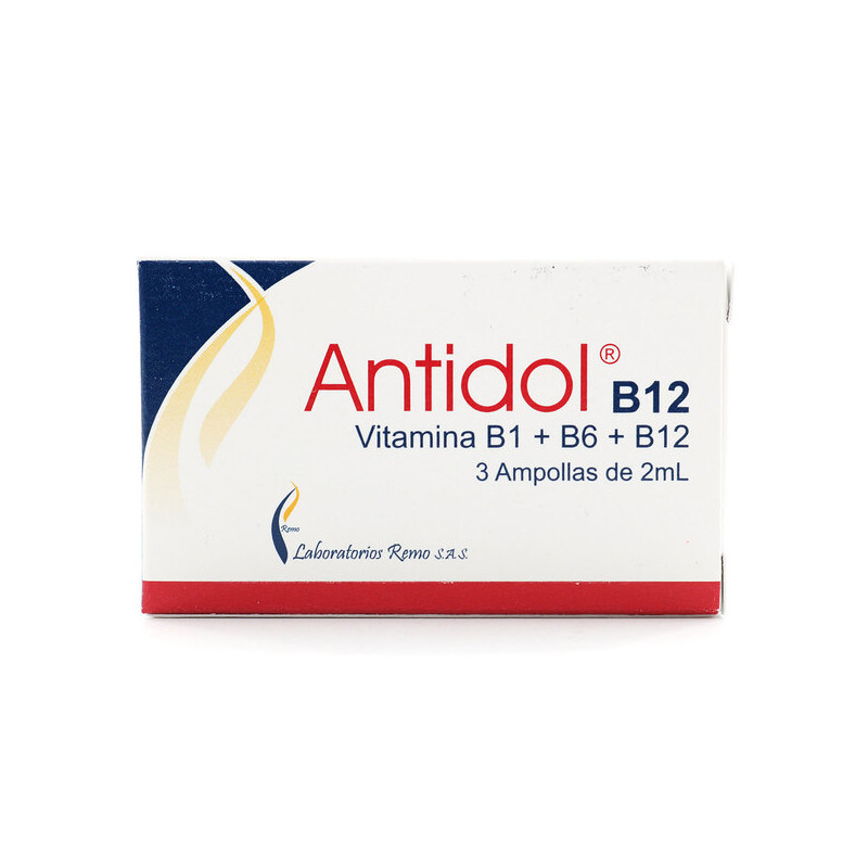 ANTIDOL B-12 2 ML 3 AMPOLLAS
