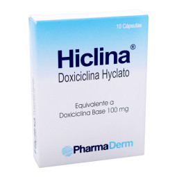 HICLINA 100 MG 10 CAPSULAS