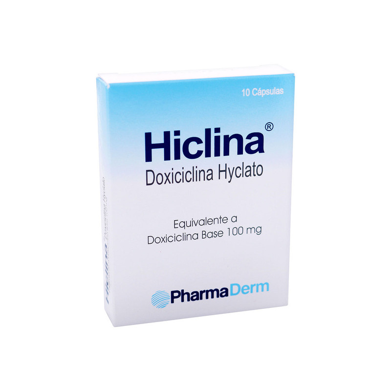 HICLINA 100 MG 10 CAPSULAS
