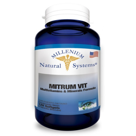 ( ) MITRUM VIT 120 SOFTGELS NATURAL SYSTEMS