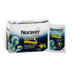 NORAVER GRIPA BEBIDA NOCHE 15 GR 24 SBS