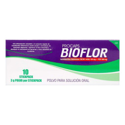 BIOFLOR POLVO SOLUCION ORAL 10 UND 3 GR