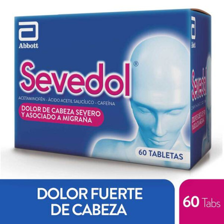 SEVEDOL 60 TABLETAS