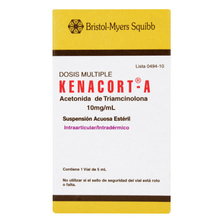 KENACORT I.A.10 MG 5 ML AMPOLLA