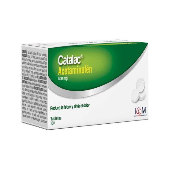 ( ) CATALAC 500 MG 100 TBS ICOM