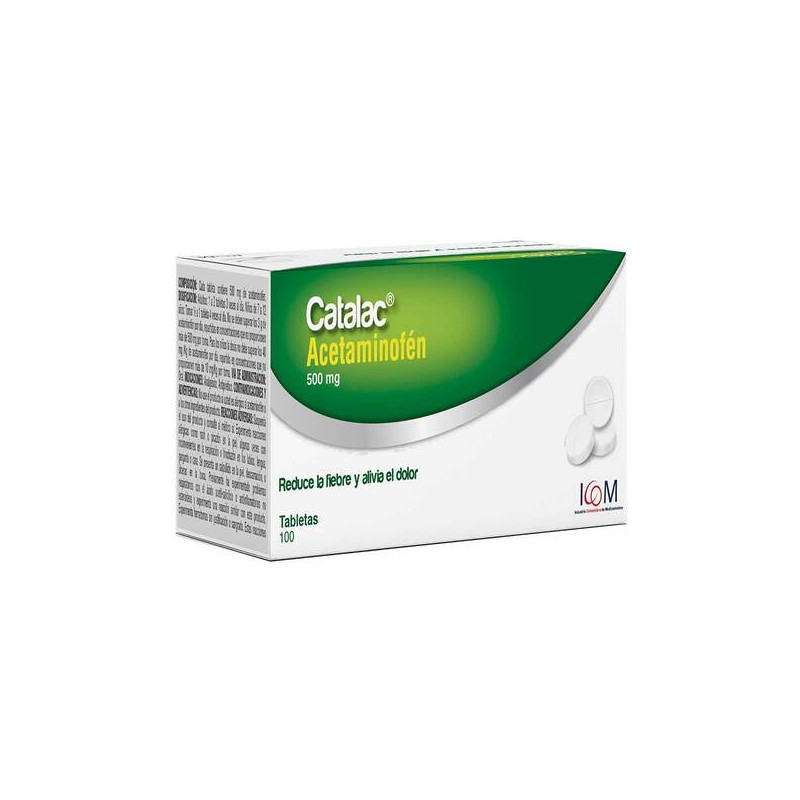 ( ) CATALAC 500 MG 100 TBS ICOM