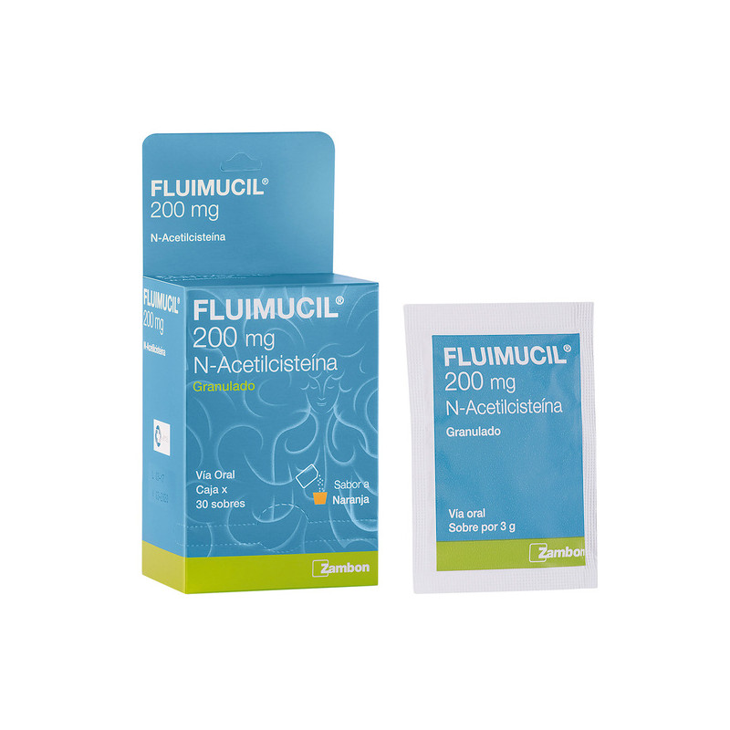 FLUIMUCIL 200 MG 30 SBS