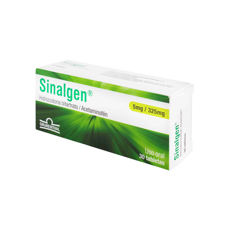 SINALGEN 5/325 MG 30 TBS (A)(3% )(PAE)