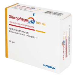GLUCOPHAGE XR 500 MG 30 TBS (3% )(PAE)