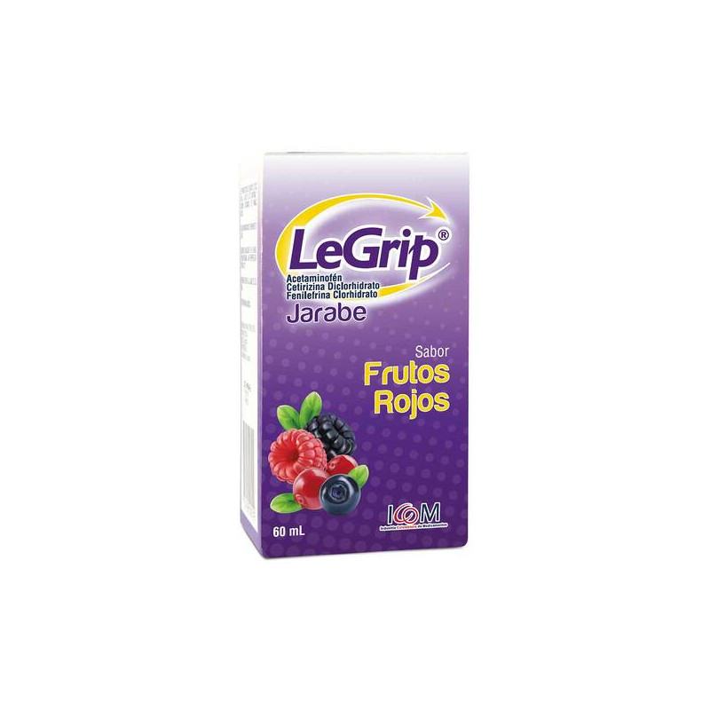 ( ) LEGRIP JBE FRUTOS ROJOS 60 ML ICOM