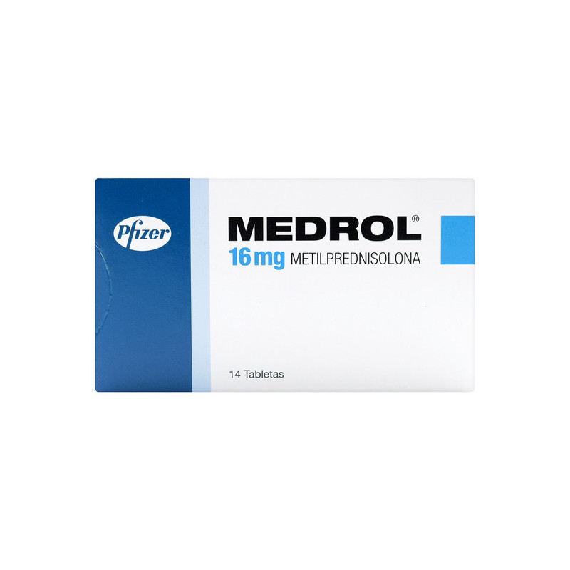 MEDROL 16 MG 14 TABLETAS (A)(3% )(PAE)