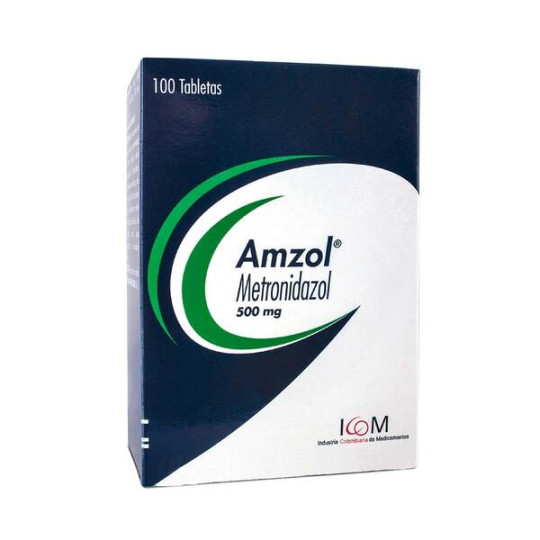 ( ) AMZOL 500 MG 100 TBS ICOM