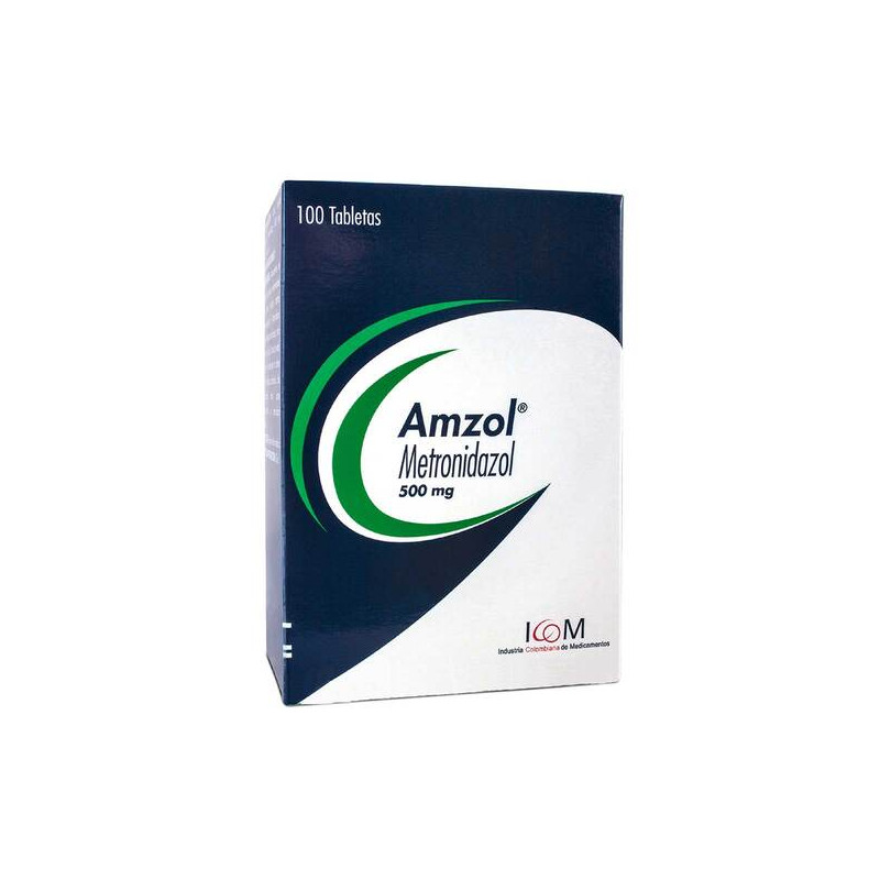 ( ) AMZOL 500 MG 100 TBS ICOM