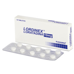 ( ) LORATADINA LORDINEX 10 MG 10 TABLETAS