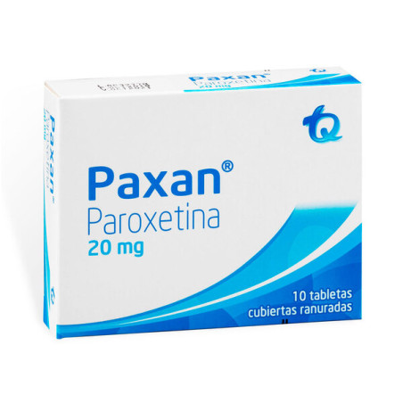 PAXAN 20 MG 10 TABLETAS (3% )(A)(PAE)