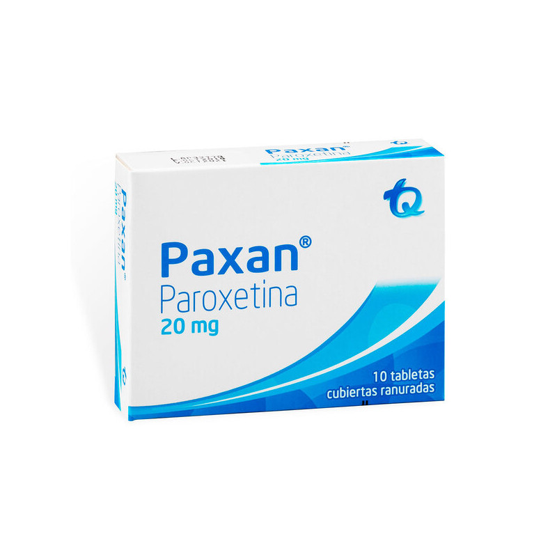 PAXAN 20 MG 10 TABLETAS (3% )(A)(PAE)