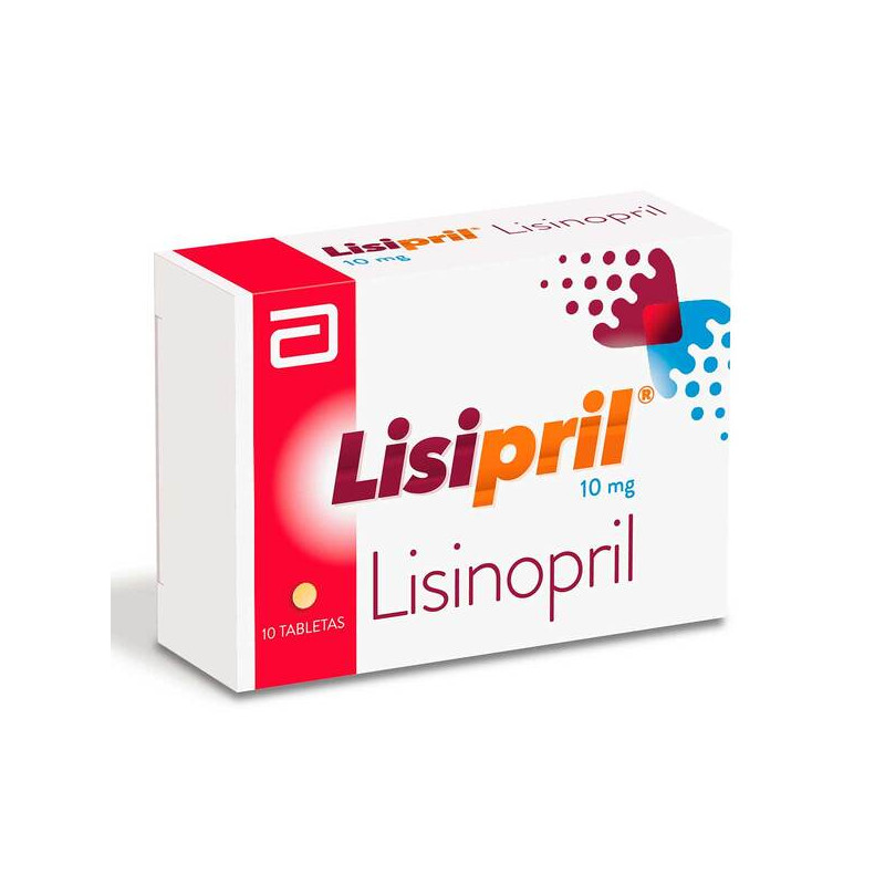 LISIPRIL 10 MG 10 TABLETAS