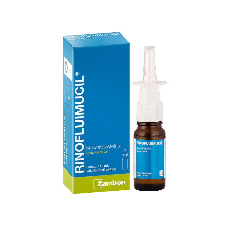 RINOFLUIMUCIL SOLUCION SPRAY 10 ML